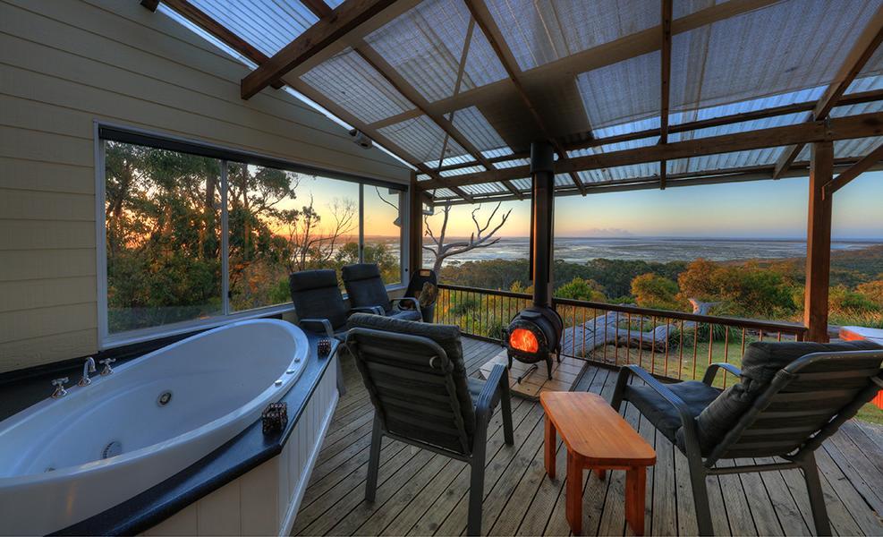 Island View Spa Cottage Smithton Eksteriør billede
